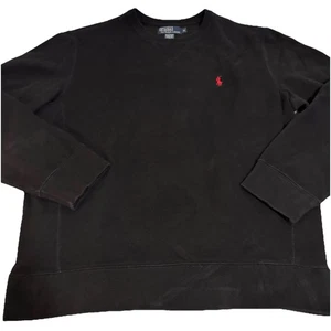 Polo By Ralph Lauren Langarm Pullover Schwarz Herren Medium Herren Einfarbig Rundhalsausschnitt - Bild 1 von 9