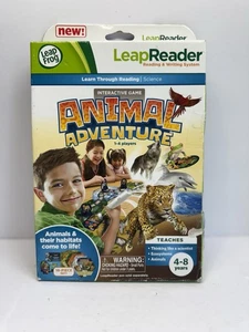 NEU LeapFrog LeapReader Durch Lesen lernen Serie — TIERABENTEUER Spiel - Bild 1 von 9