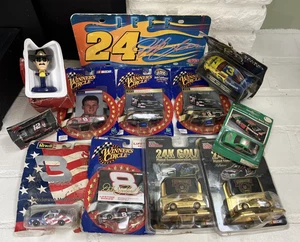 NASCAR Dale Earnhardt Dale Earnhardt Jr Mayfield Labonte Petty Gold Autos 33 & 35 - Bild 1 von 24