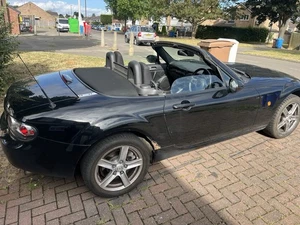 2006 Mazda MX-5 · Convertible · Driven 77,000 Miles In Black - Picture 1 of 5