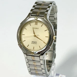Seiko Dolce Kinetic 4M61-0A40 Automatic Watch Rare Working Stainless Steel - Picture 1 of 4