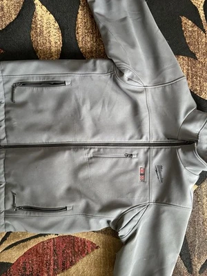 Men’s Milwaukee M12 Heated Jacket Kit Large Gray - Image 1 of 4