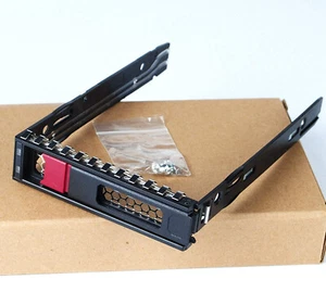 2PCS 3.5 Inch SAS SATA HDD Hard Drive Tray Caddy For HP ProLiant DL20 G10 Gen10 - Picture 1 of 10