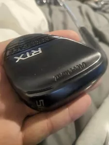 Nice left Cleveland RTX Full-Face black satin 56 wedge. - Picture 1 of 6