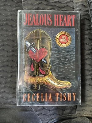 Jealous Heart by Cecelia Tishy *SIGNED* 1st Edition/Print HardBack/DJ 1997 Great Foto 1 de 3
