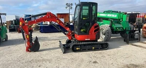 KU45 3.5 Ton YANMAR Diesel Engine Mini Excavator Digger Tracked Crawler EPA NEW - Picture 1 of 10