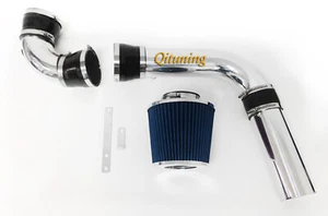 Black Blue For 1994-1997 Chevy Camaro Z28 5.7 V8 3pc Cold Air Intake Kit - Foto 1 di 1