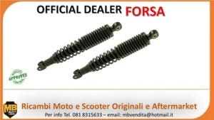 COPPIA AMMORTIZZATORI POSTERIORE YAMAHA XCITY 250 2009 2010 2011 TIPO ORIGINALI - Imagen 1 de 1