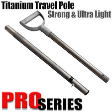 Titanium Light Sand Scoop Travel Pole Handle Metal Detector Hunting Tool CooB