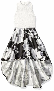 Speechless Girls' Party Dress with Dramatic High-Low Taffeta Skirt 16 - Picture 1 of 5