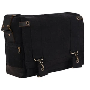 ROTHCO VINTAGE B-15 PILOT BAG - MILITARY CANVAS MESSENGER SCHULTERTASCHE - Bild 1 von 8