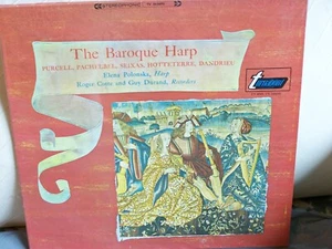 The Baroque Harp Purcell, Seixas, Hotteterre Polonska Solo Stereo  STILL SEALED! - Imagen 1 de 2