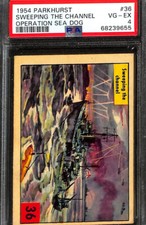 V339-9 Parkhurst, Operation Sea Dog, 1955, #36 Minesweeper WWII, PSA 4 VGEX