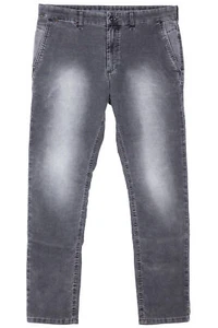 Camel Active Toronto Tapered Fit Cord Jeans Cordhose Herren Stretch Grau W34 W38 - Picture 1 of 4