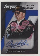 2016 Panini Torque Driver Scripts Blue /99 Geoff Bodine #DS-GB Auto