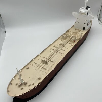 Unpainted Un Assembled Version Ho Scale Oil Carrier Ship.  30” Long. - Image 1 of 4