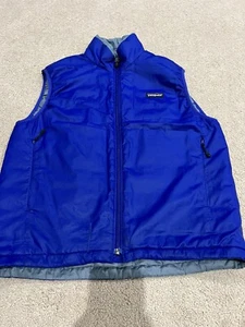 Patagonia MICRO PUFF MENS S blue INSULATED VEST - Picture 1 of 9