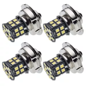 P26S 2835 30 LED DC 6V / 12V Motorrad Scheinwerfer Lampe Frontbirne Globus Weiß - Picture 1 of 12