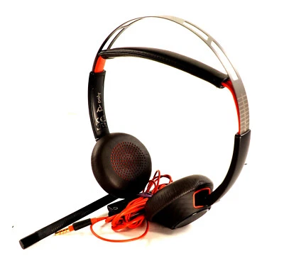 Plantronics Poly Blackwire C5200 Wired USB A Headset Without Bag - Image 1 of 4