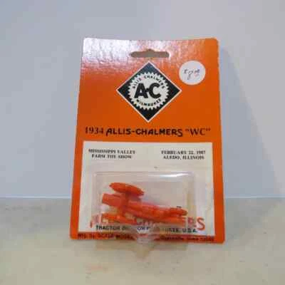 Scale Models Allis Chalmers "WC" Tractor Mississippi Valley FTS  1/64 AC-160-P - Image 1 of 3