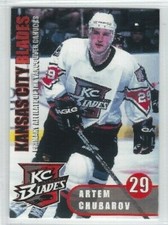 Artem Chubarov 2000-01 Kansas City Blades (IHL) 