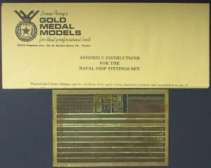 Gold Medal Models Naval Ship Fittings PE Detail Set - Picture 1 of 1