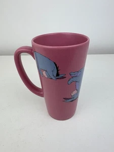 Disney Store Exclusive Eeyore Tall Purpl Ceramic Mug Tea Coffee Printed Purple - Foto 1 di 5