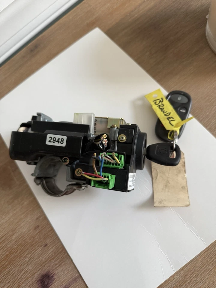 99-03 Acura TL Interruptor de encendido Cerradura Cilindro Inmovilizador Llave 39730-S84-A0 Foto 1 de 4