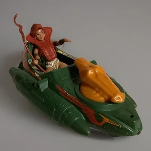Masters of Universe Teela Figure He-Man 1981 W/ Wind Raider - Picture 1 of 3