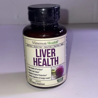 Vimerson Liver Health 60 cápsulas vegetales, BB 10/2026 Foto 1 de 4