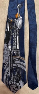 CORBATA CUELLO VINTAGE A. ROGERS 100% POLIÉSTER MOTOR MOTO MOTO MOTO Foto 1 de 2