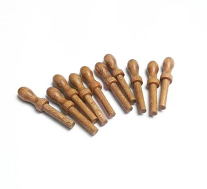 Belaying Pin Walnut x 10 - 10mm - Picture 1 of 1