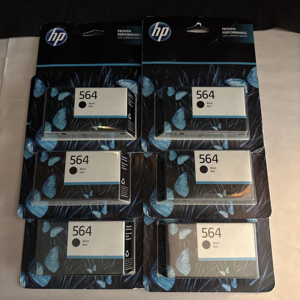 HP 564 INKJET CARTRIDGE BLACK EXP. JUL 2019 (CB316WN)