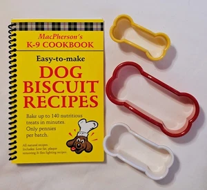 MacPherson's K-9 Cookbook:Dog Biscuit Recipes With Cutters Spiral bound - Bild 1 von 4