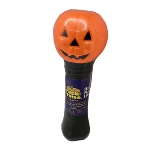 Vtg Halloween Flashing Lite Jack O Lantern Pumpkin Safety Light Kmart NOS - Picture 1 of 5