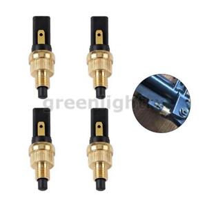 4X 6mm Copper Motorcycle Brake Light Tail Stop Front Rear Brake Clutch Switch