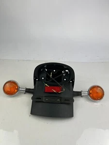 Yamaha V STAR XVS 1100 Kennzeichenhalt mit BLINKER Rear Brake Light Fender #7619 - Bild 1 von 12
