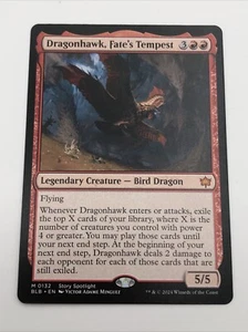 Magic The Gathering MTG Dragonhawk, Fate's Tempest Bloomburrow Trading Card NM - Picture 1 of 2