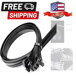 Extra Large 40 Inch Nylon Cable Ties - 19 Pack, Heavy Duty for Outdoor Use - Picture 1 of 9