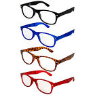 Global Vision Foldaway™ Readers Black Brown Blue Red w/ Clear Lens & Pouch