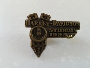 Harley Davidson 1999 Sturgis Vest Hat Lapel Pin - Picture 1 of 3