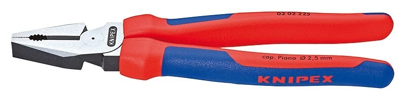 Knipex 0202225 9" High Leverage Combination Pliers - Comfort Grip - Image 1 of 1