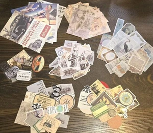 Huge Lot 90+ Travel Junk Journal Stickers Tickets Tags Labels Ephemera Vintage  - Picture 1 of 7