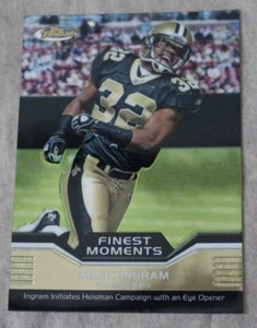 2011 Topps Finest Mark Ingram New Orleans Saints Finest Moments Card #FM-MI - Picture 1 of 2