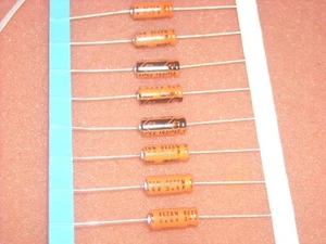 50 PCS Sprague Axial Capacitor 33uF 25V 5x12mm 20% TVX1E330MAAAPGLS - Picture 1 of 2