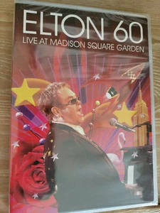 Elton 60 Live at Madison Square Garden DVD Elton John NIB Sealed - Picture 1 of 2