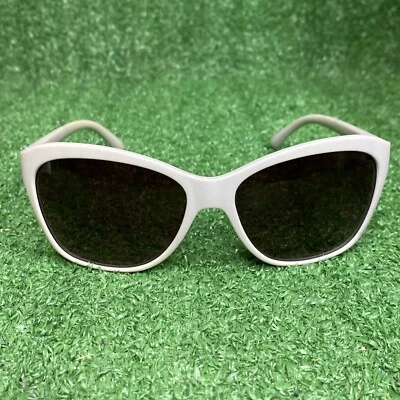 COMMA 70022 Bone Colored Full Frame Sunglasses Glasses 57•16-137 Made In Germany - Image 1 of 4