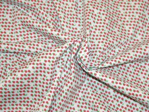 Tecido de polialgodão estampado azul Minerva - por metro - Imagem 1 de 1