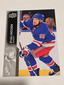 21-22 UD Series 2 Base #369 Ryan Lindgren - New York Rangers - Picture 1 of 2