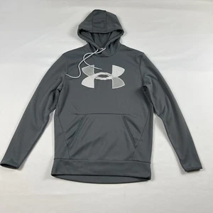 Under Armour Loose  Mens Hoodie Pullover Long Sleeve  Gray Size: Small - Picture 1 of 15